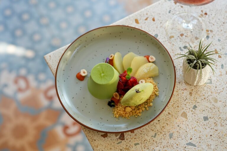 Matcha Panna Cotta-min